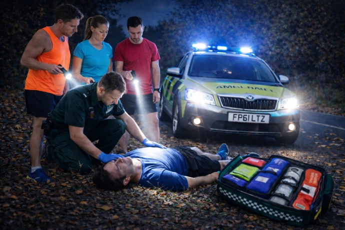 FREC 4 Responder on Scene