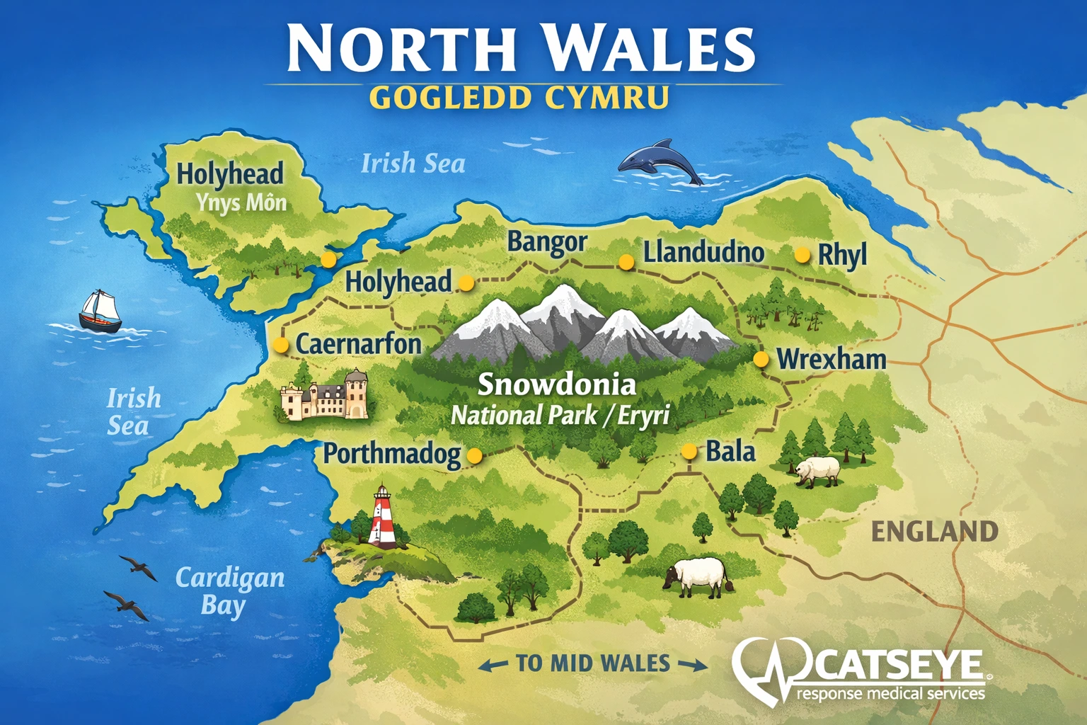 North Wales first aid at events
